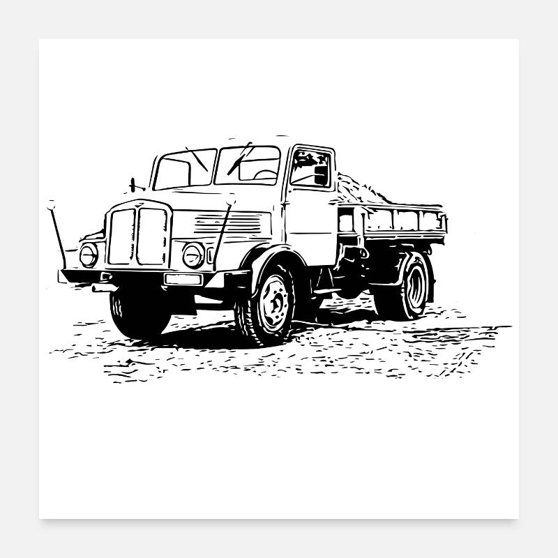 IFA H3 Kipper Poster 60x60 cm