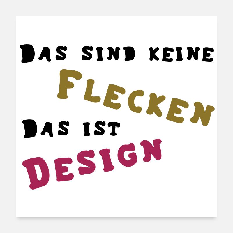 Spots - Conception Poster 60 x 60 cm