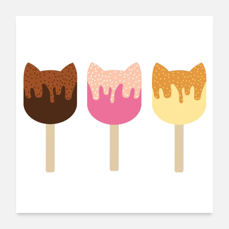Amis Poster 60 x 60 cm