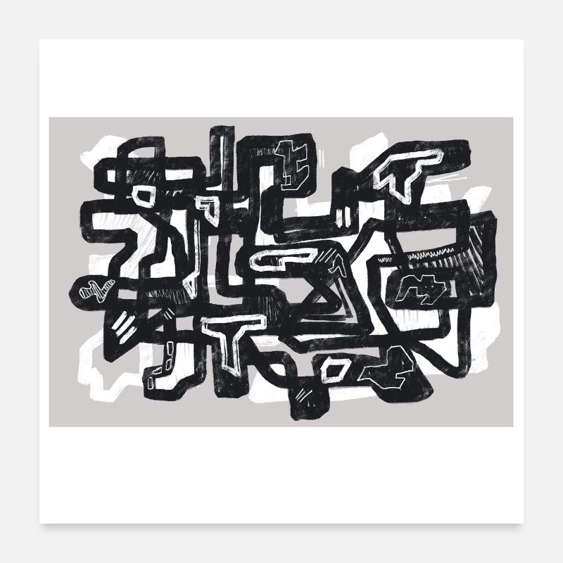 Small Turns Poster 24" x 24" (60x60 cm)