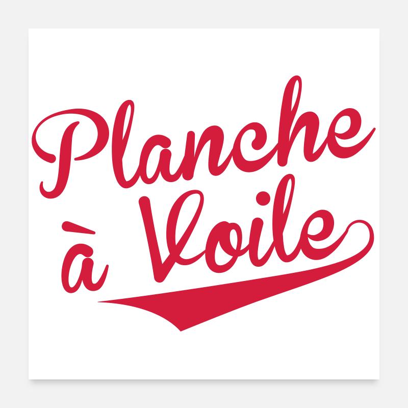 Windsurf Windsurfing Windsurfen Planche à voile Poster 24" x 24" (60x60 cm)