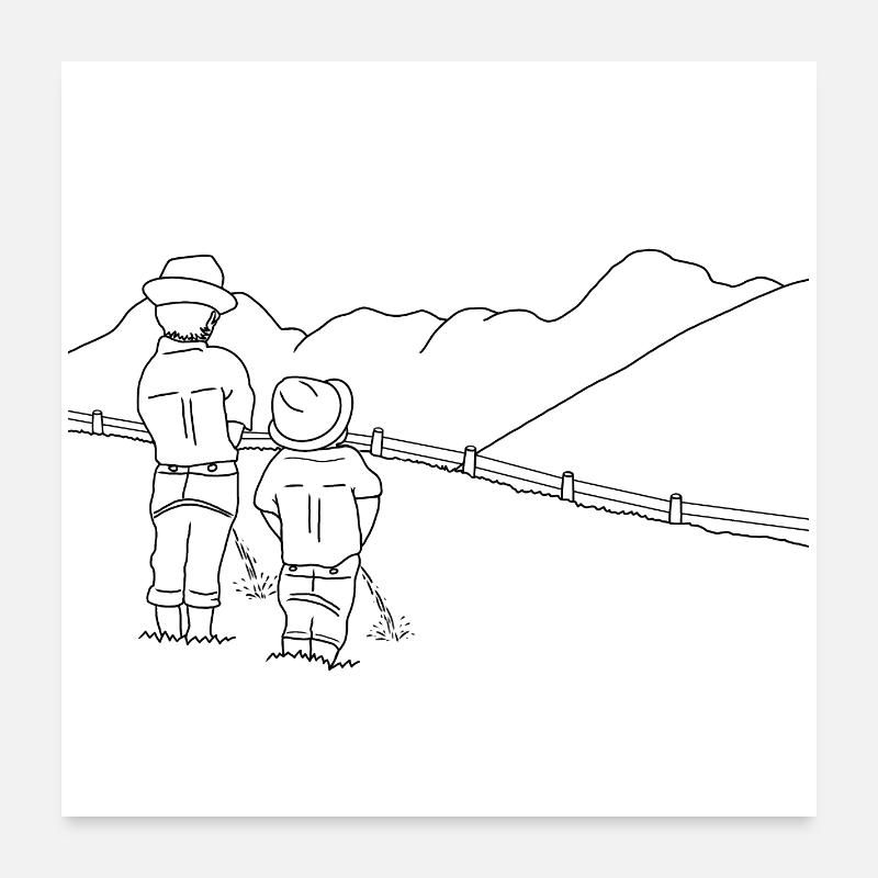 Biesler Poster 60x60 cm