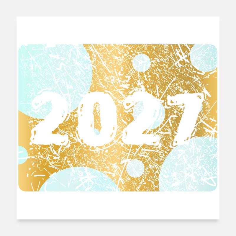 2027 Poster 60 x 60 cm