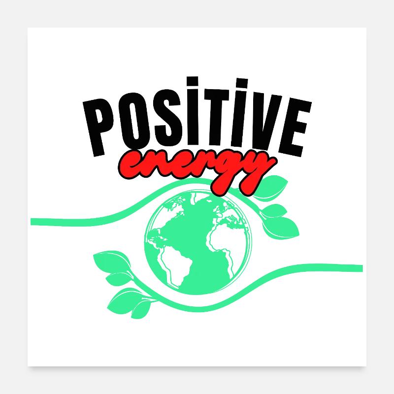 Positiv Poster 60x60 cm