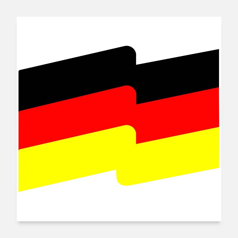 Drapeau Poster 60 x 60 cm