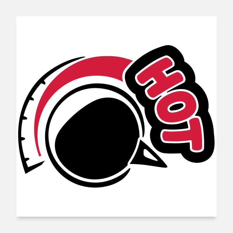 HOT Poster 60x60 cm