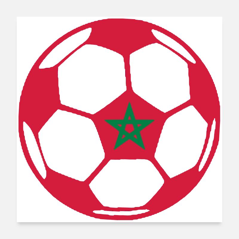 ballMOROCCO Poster 60 x 60 cm