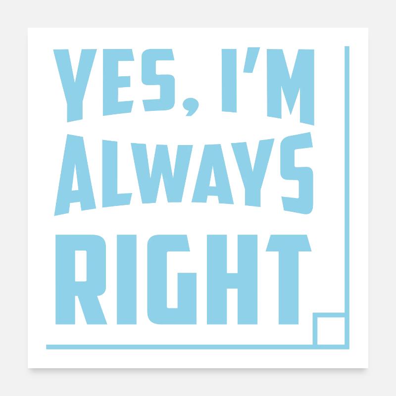 funny math teacher Poster 60x60 cm