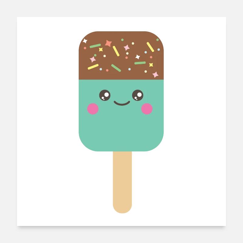 Glace Poster 60 x 60 cm