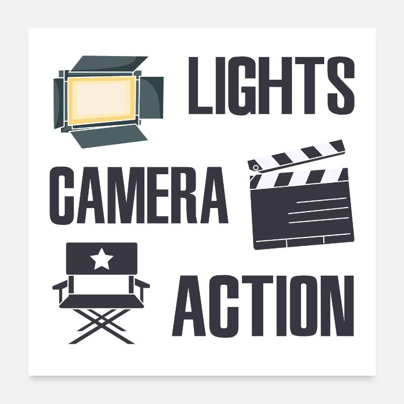 Video Producer Poster 24" x 24" (60x60 cm)