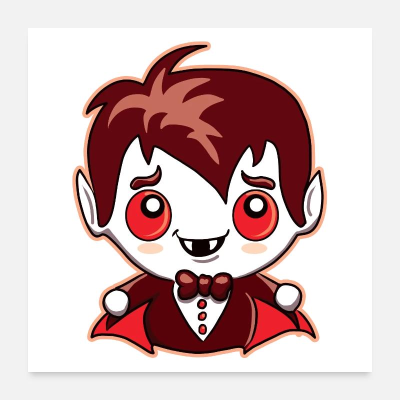 Mignon Petit Vampire Poster 60 x 60 cm