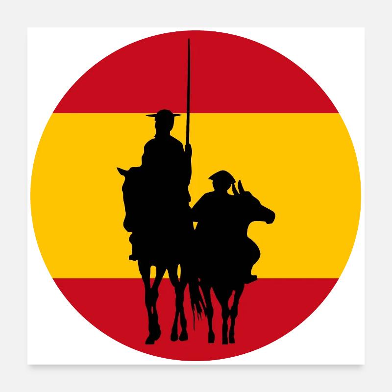 Don Quixote 2 Poster 24" x 24" (60x60 cm)