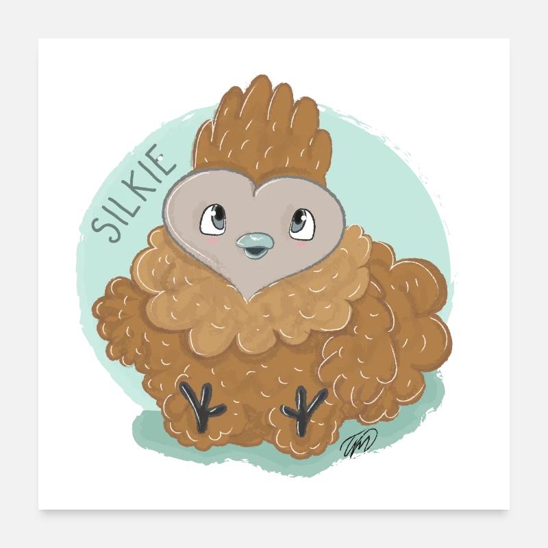 Silk Chicken Dumplings Poster 24" x 24" (60x60 cm)