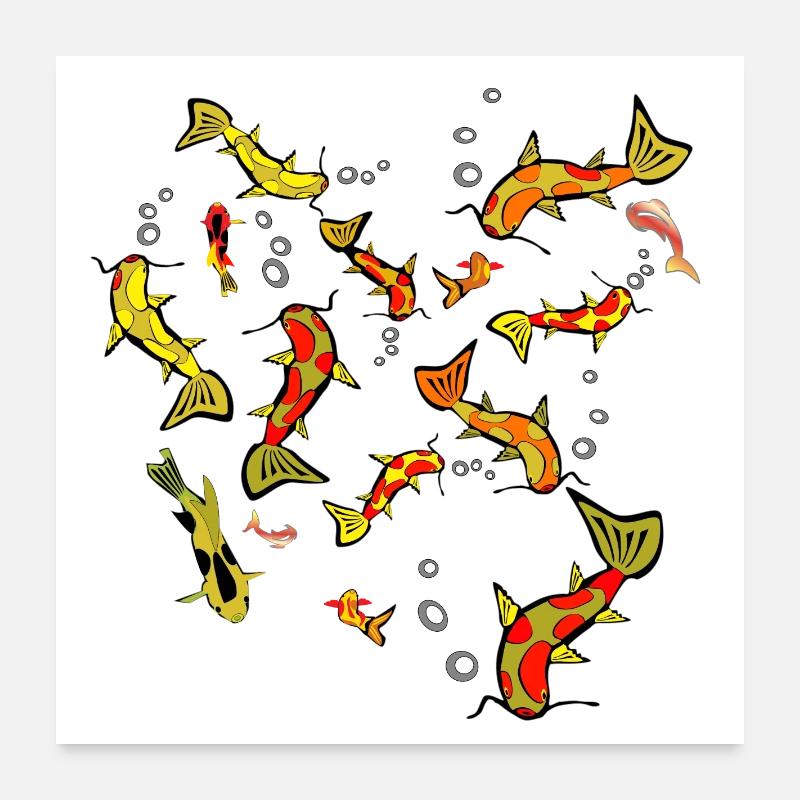 Shoal Poster 24" x 24" (60x60 cm)