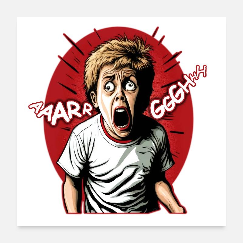 ARGH 01 Poster 60 x 60 cm
