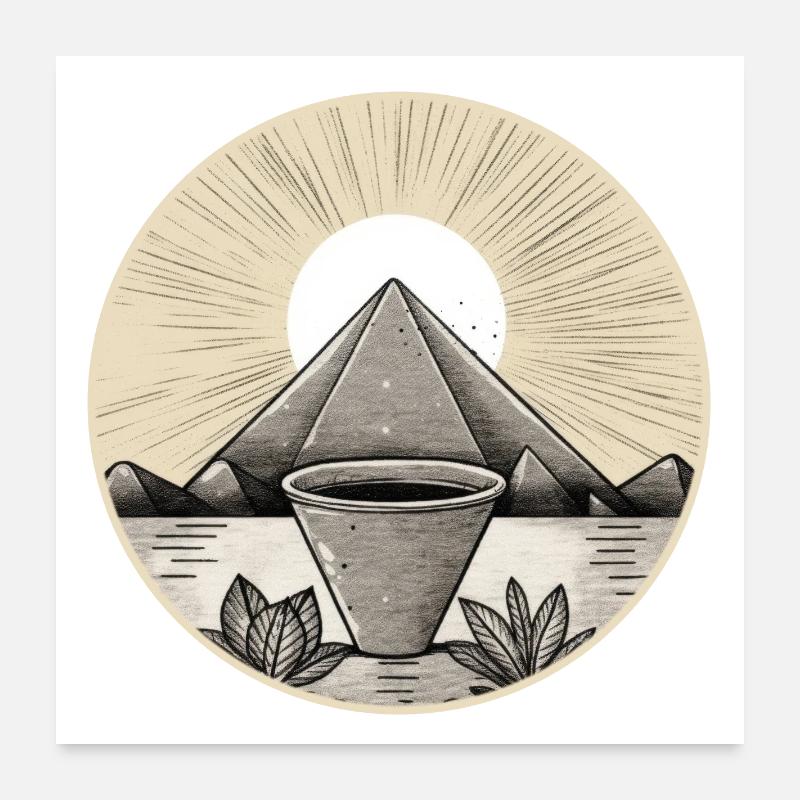 Pyramid 01 Poster 24" x 24" (60x60 cm)