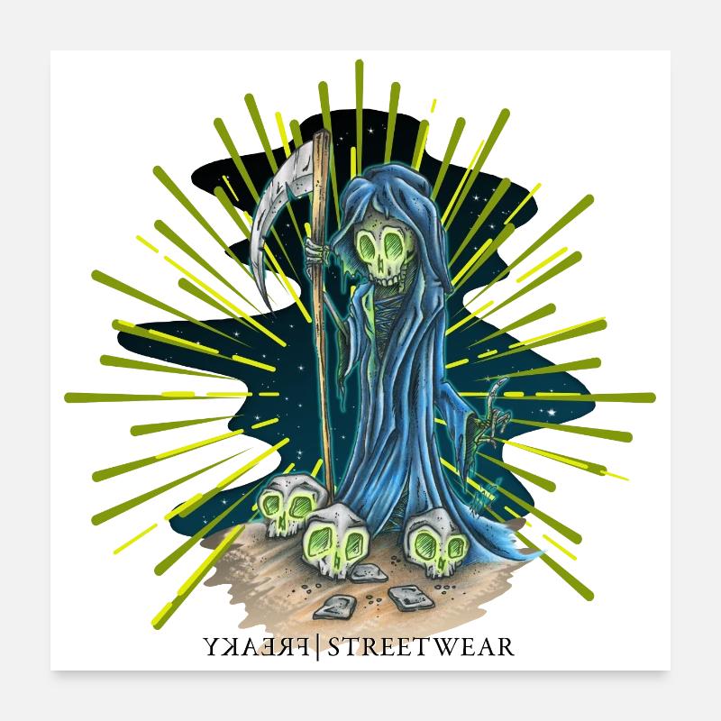 Mort Poster 60 x 60 cm