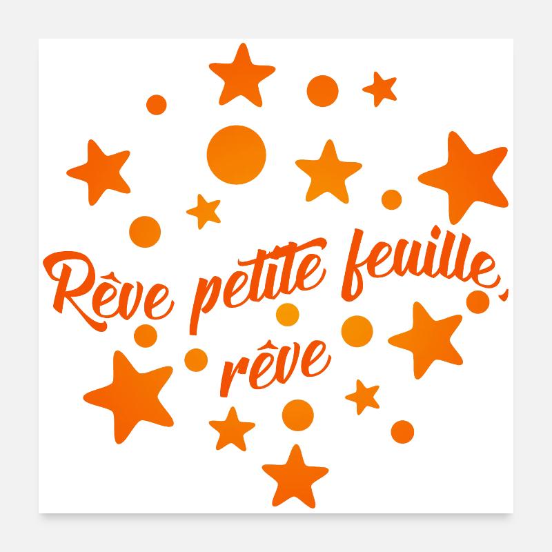 Rêve... Poster 60 x 60 cm