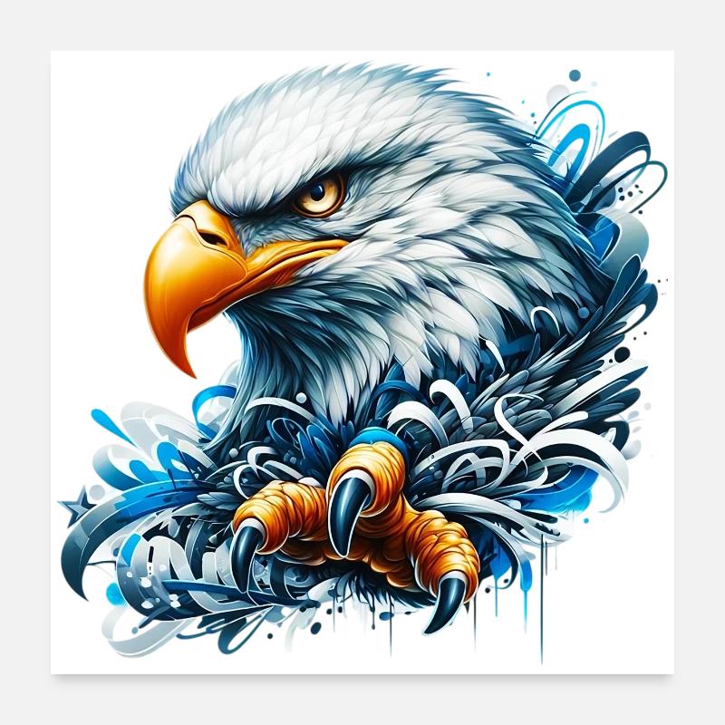 Aigle Poster 60 x 60 cm