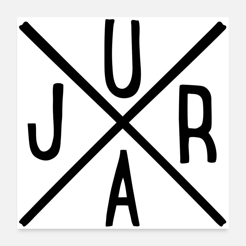 Jura Poster 60x60 cm
