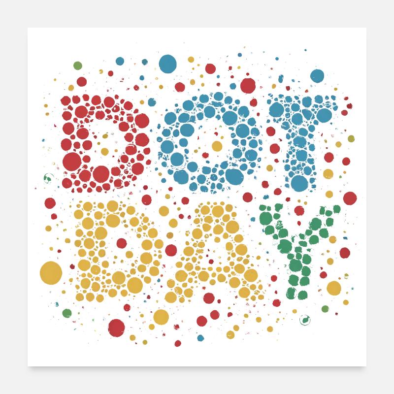 DOT-TAG Poster 60x60 cm