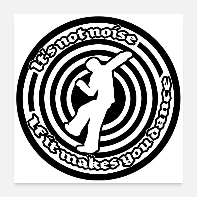 Ce n’est pas du bruit N Poster 60 x 60 cm