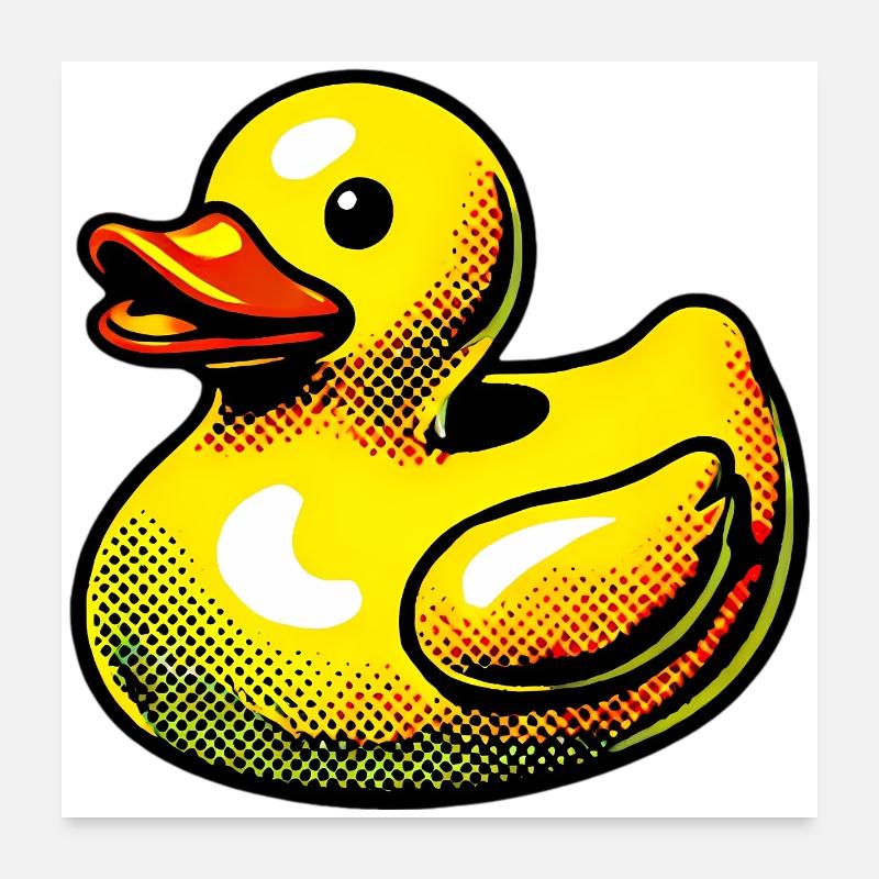 Duckling Duck Duck Duck Poster 24" x 24" (60x60 cm)