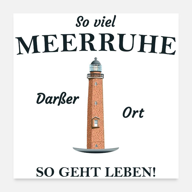 Darßer Ort, Baltic Sea Coast, Fischland- Darß- Zingst Poster 24" x 24" (60x60 cm)