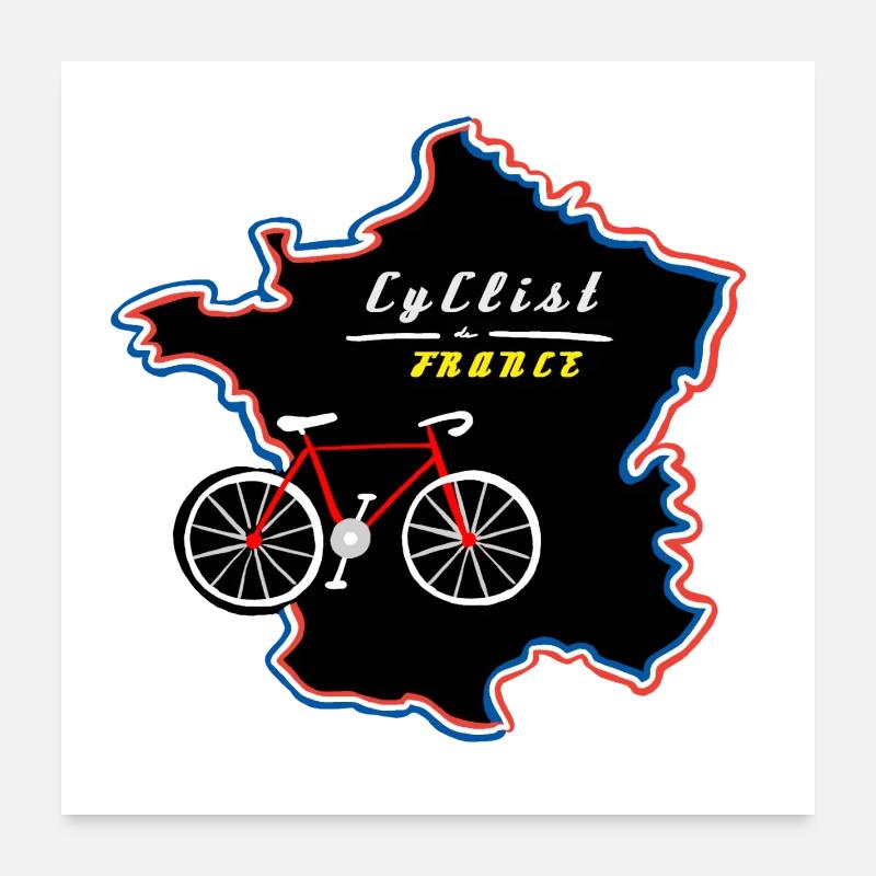 Le Tour Poster 60x60 cm