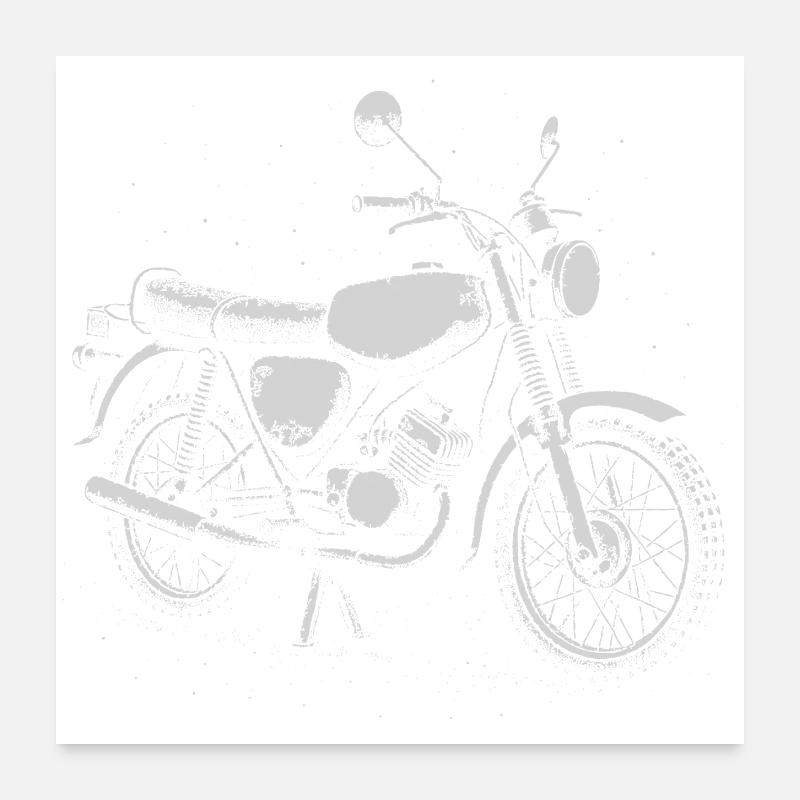 Two-Stroke Love Poster 24" x 24" (60x60 cm)