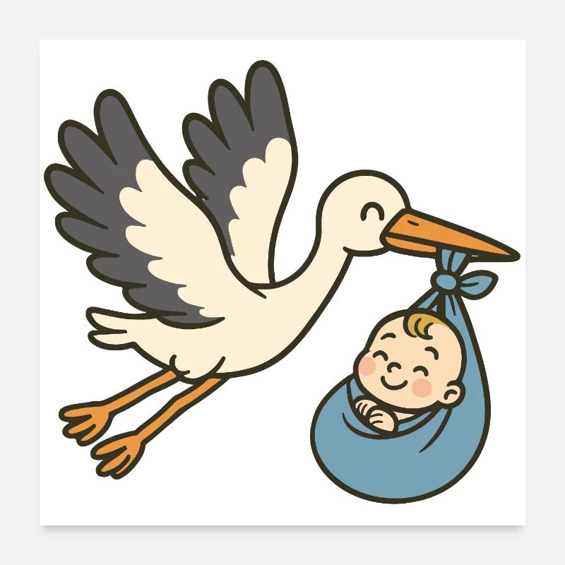 Peaceful Arrival Poster 60x60 cm