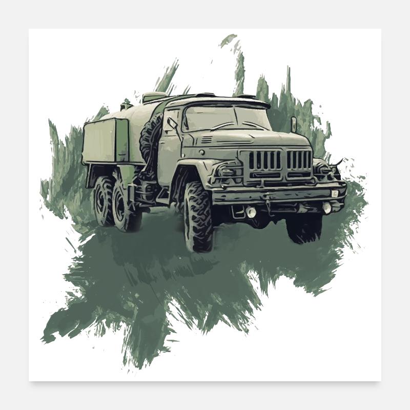 Classique légendaire à traction intégrale Poster 60 x 60 cm