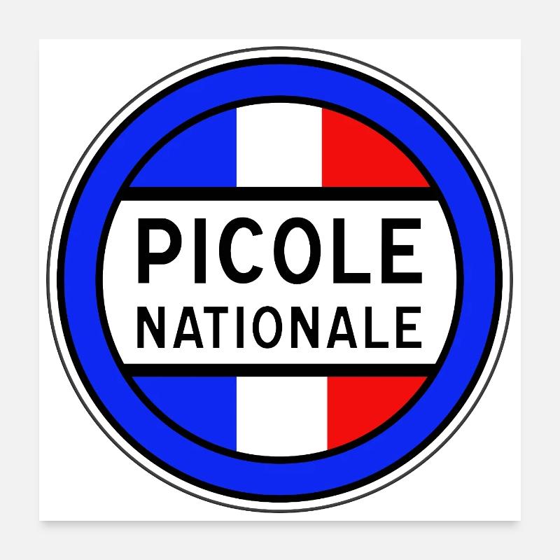 Nationale Trinkgasse Neues Design Poster 60x60 cm