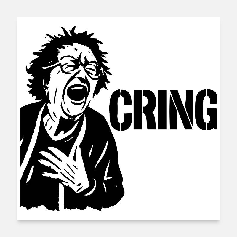 Cring, Mamie Poster 60 x 60 cm