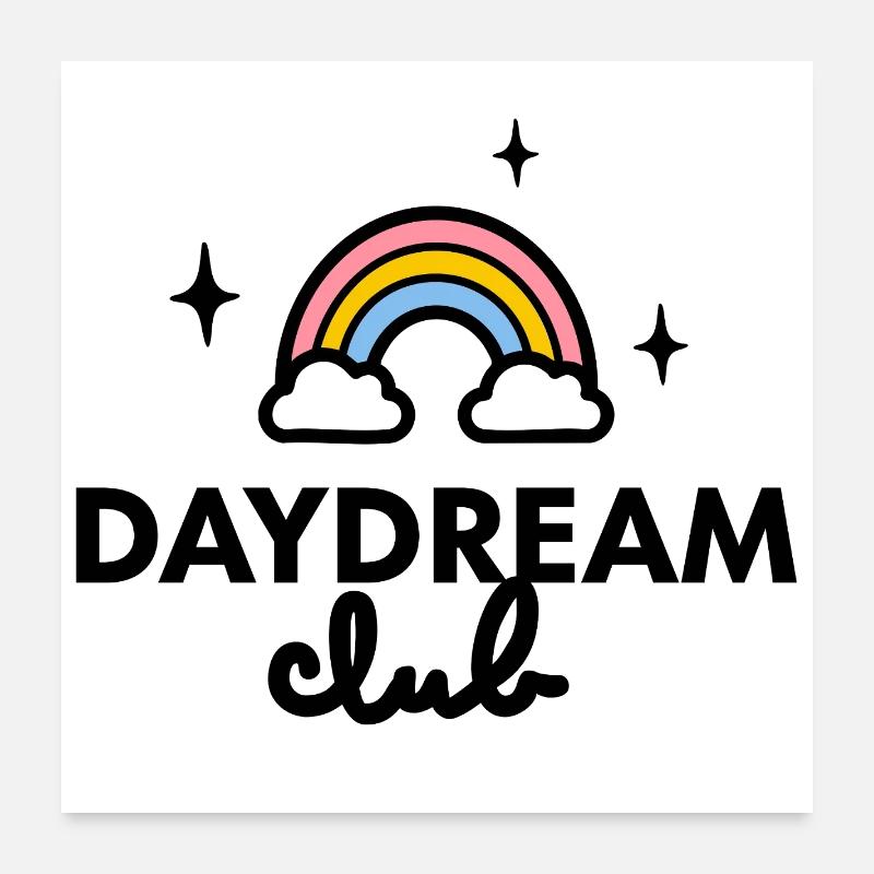 Logo des Day Dream Clubs Poster 60x60 cm