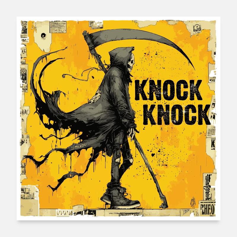 The Grim Reaper Poster 24" x 24" (60x60 cm)