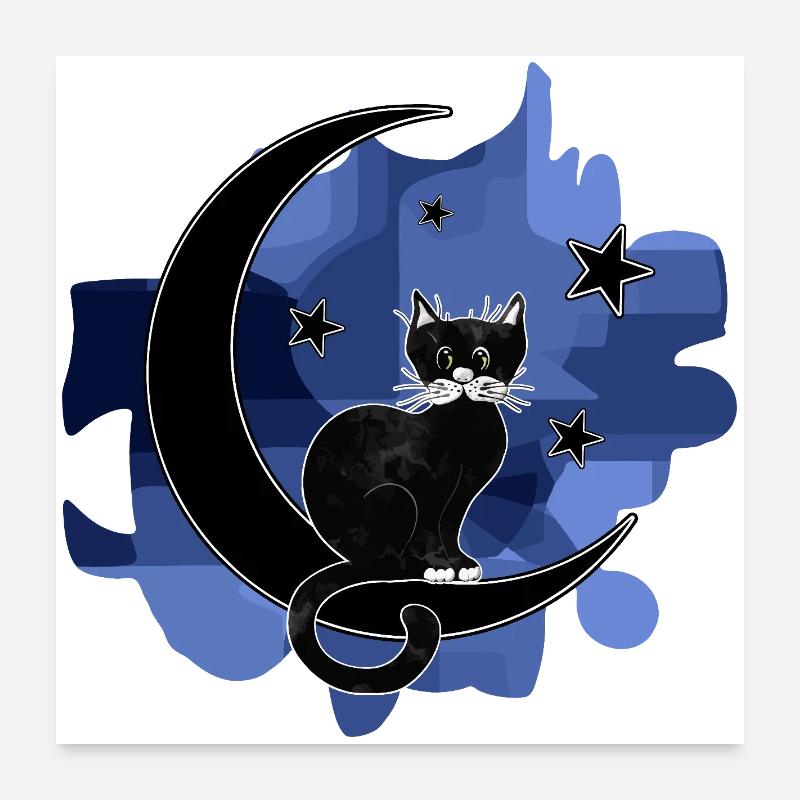 chat Poster 60 x 60 cm