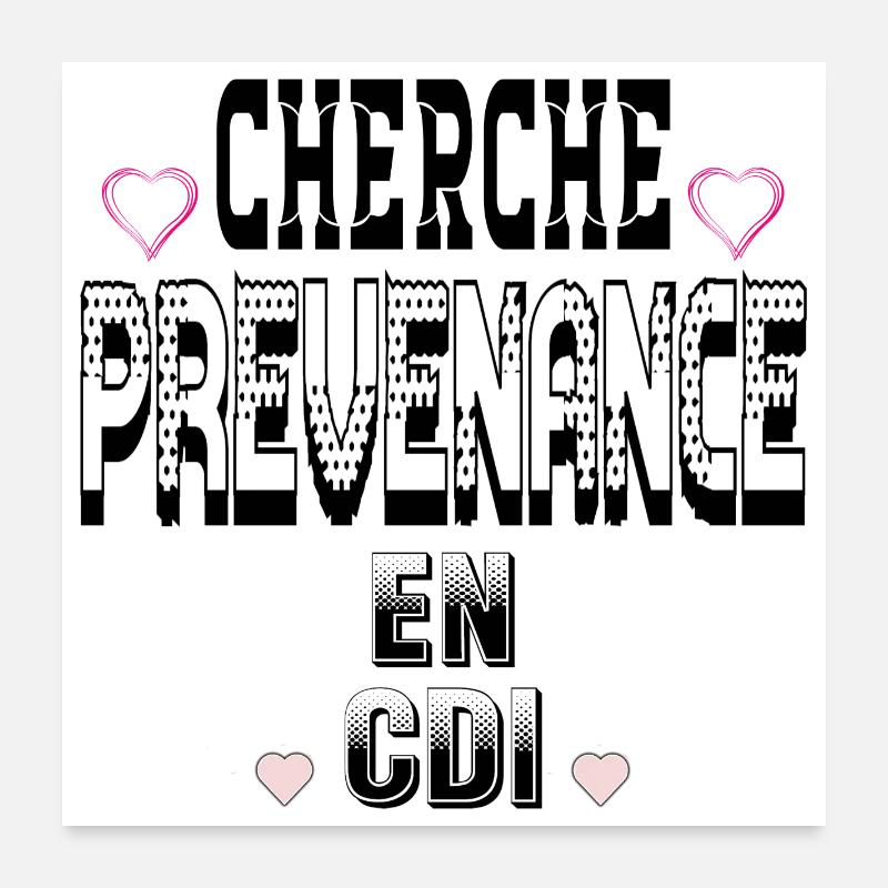 Looking for Thoughtfulness on a permanent contract Poster 24" x 24" (60x60 cm)