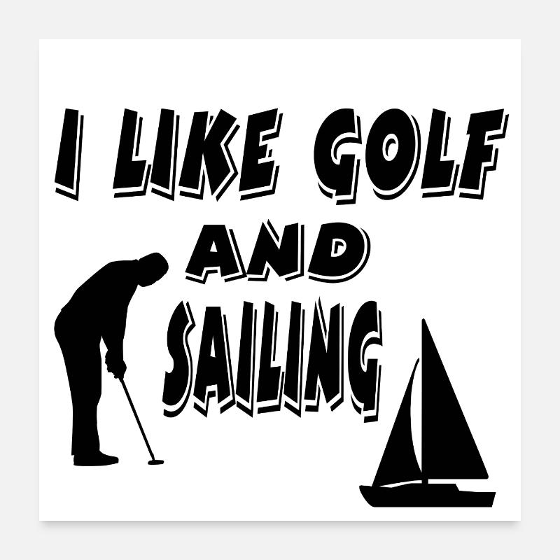 golfe Poster 60 x 60 cm