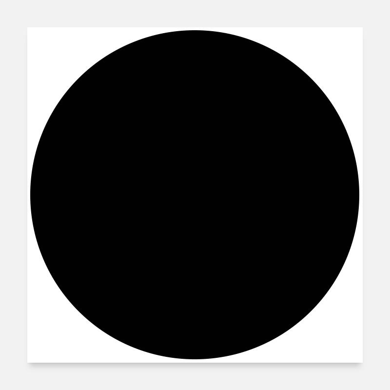 Circle Poster 24" x 24" (60x60 cm)