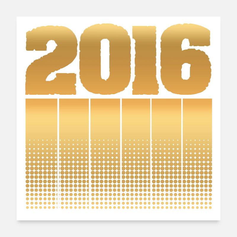 Birthday 2016 Poster 24" x 24" (60x60 cm)