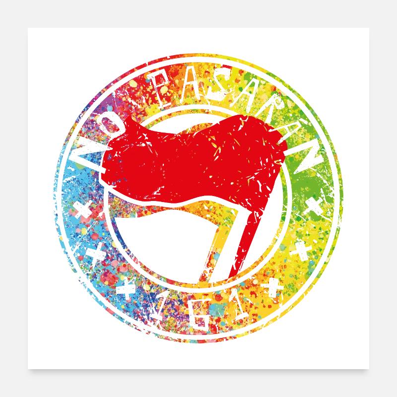 Non Pasaran 161 Poster 60 x 60 cm