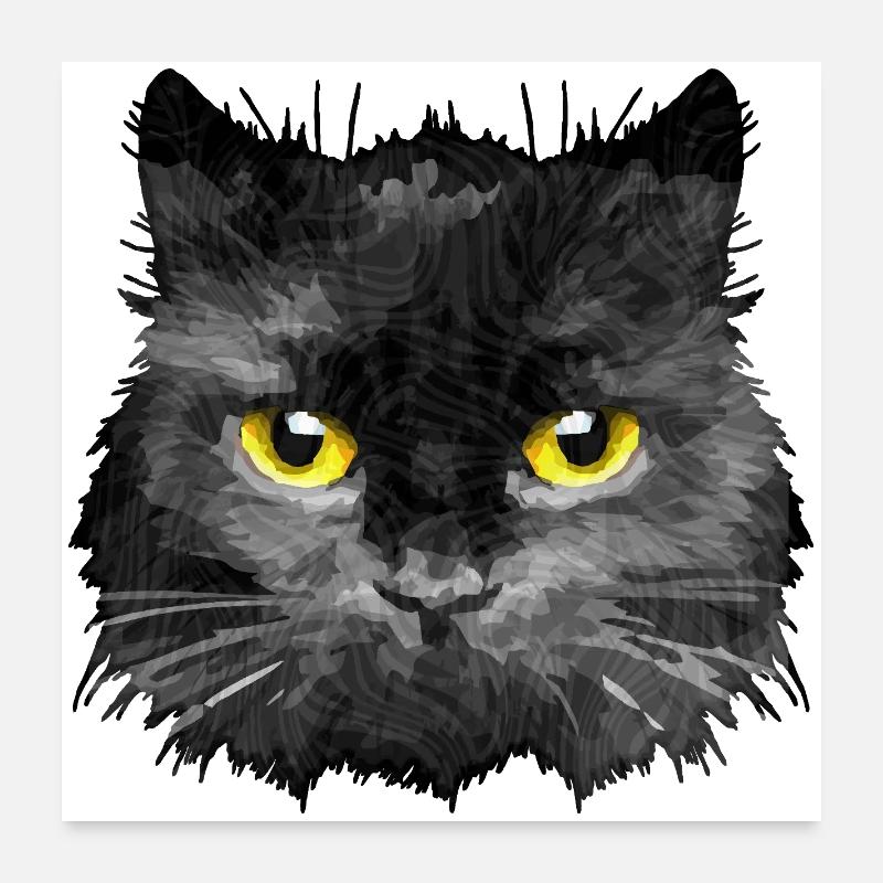 chat Poster 60 x 60 cm