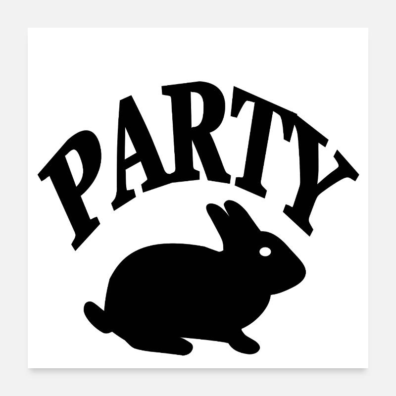 Parti Poster 60 x 60 cm