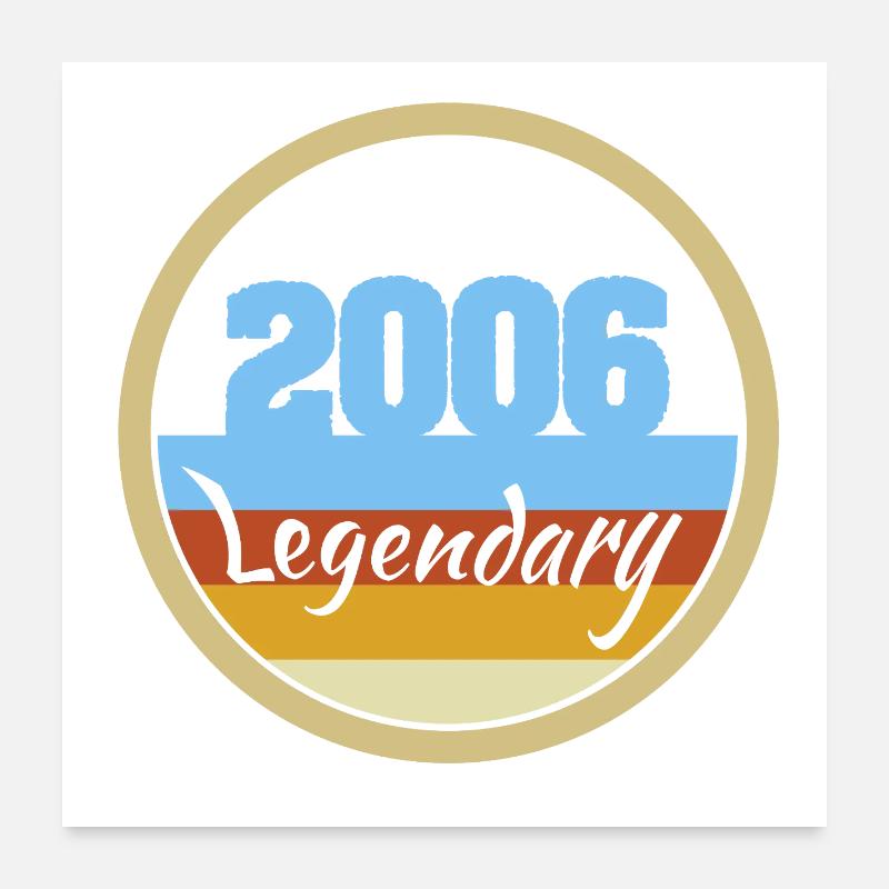 2006 Poster 60 x 60 cm