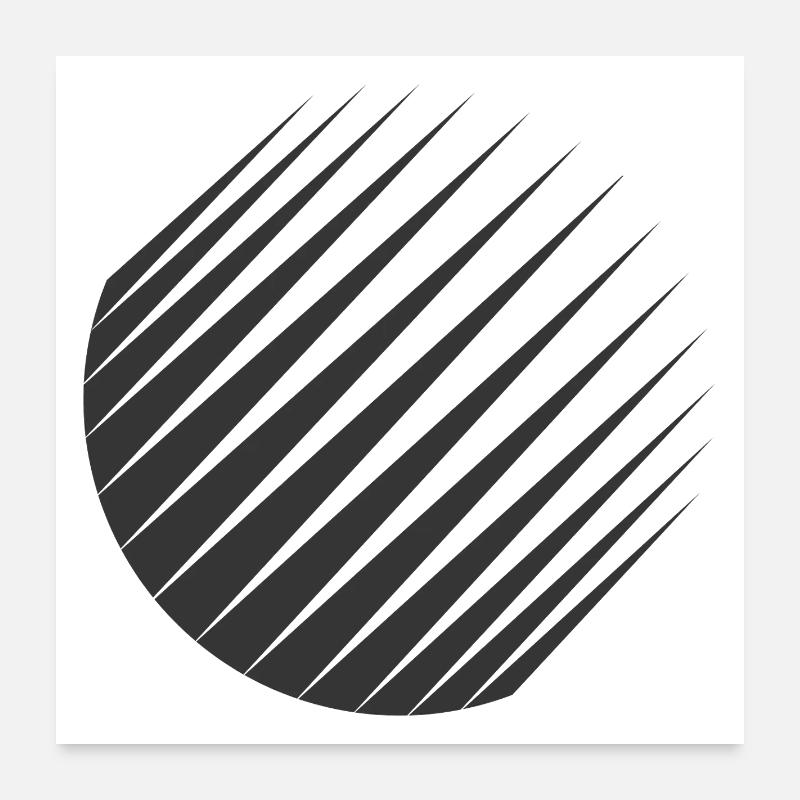 Geo Planet  Poster 60x60 cm