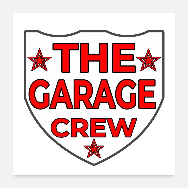 Garage Poster 60x60 cm