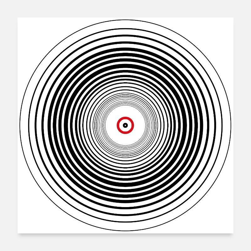 Vinyl Poster 60x60 cm