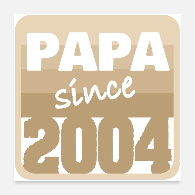 2004 Poster 60 x 60 cm