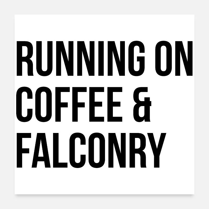 Falconry Poster 24" x 24" (60x60 cm)